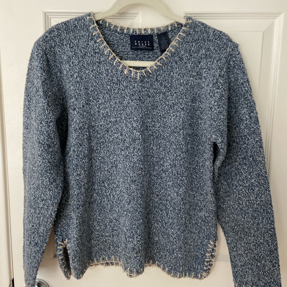 Liz Claiborne Crazy Horse collection l sweater